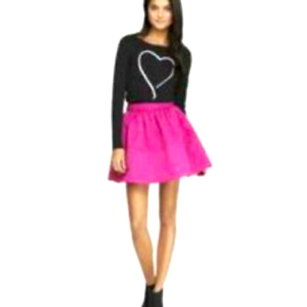 HIGH WAIST FULL Mini Skirt